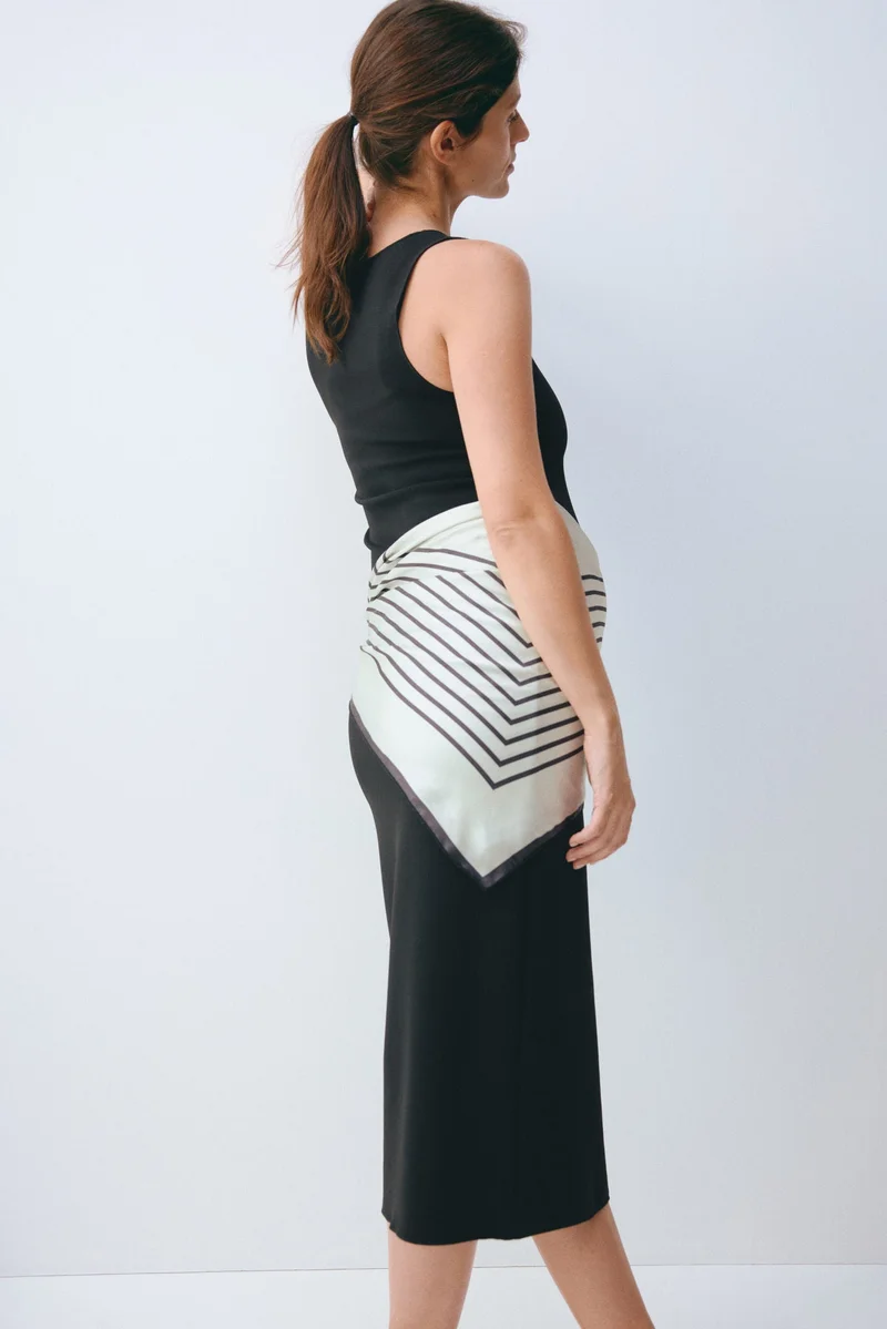 H&M  MAMA Scarf-detail dress for Women | Best Price UAE
