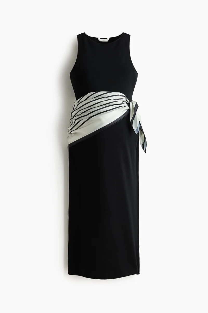 H&M  MAMA Scarf-detail dress for Women | Best Price UAE