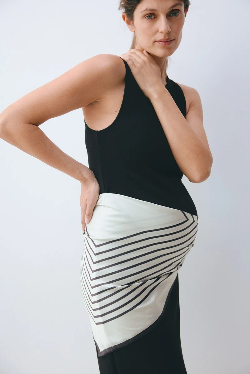 H&M  MAMA Scarf-detail dress for Women | Best Price UAE