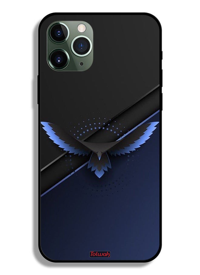 Tolwak Apple iPhone 11 Pro Max Protective Case Eagle Digital Abstract Art  - Image 2