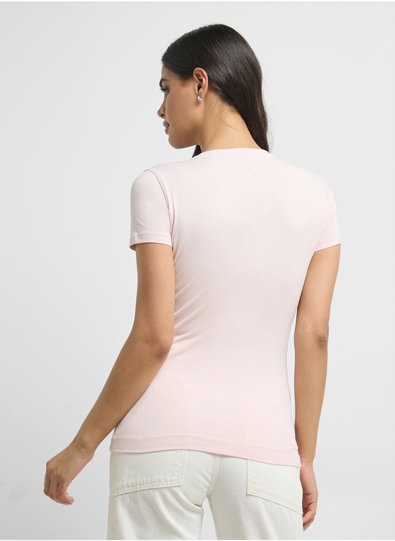 GUESS Love Triangle T-Shirt  - Image 2