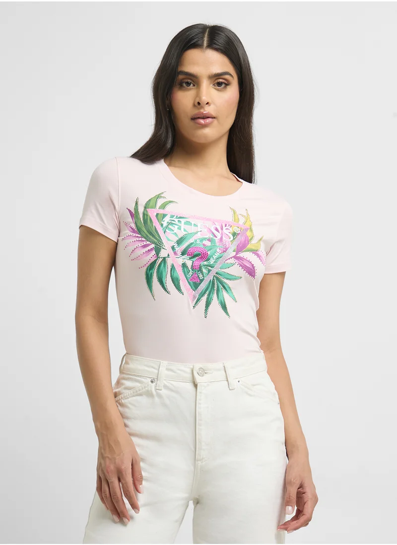 جس Love Triangle T-Shirt