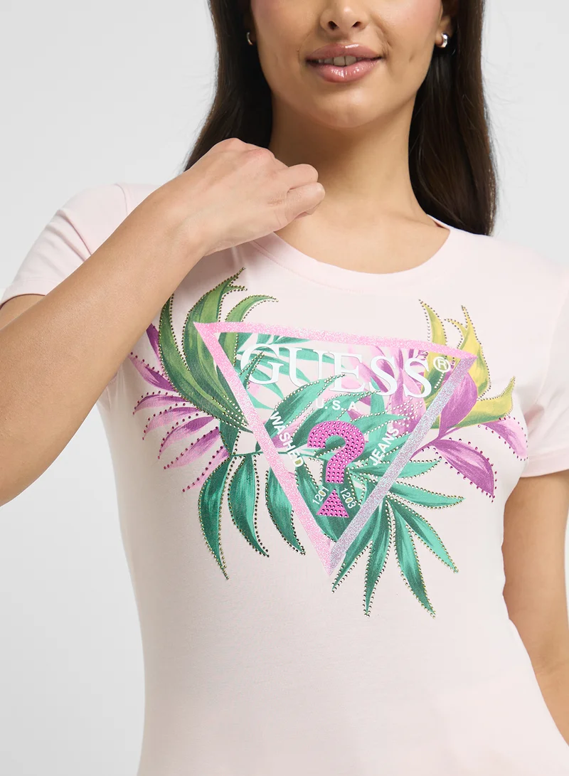 جس Love Triangle T-Shirt