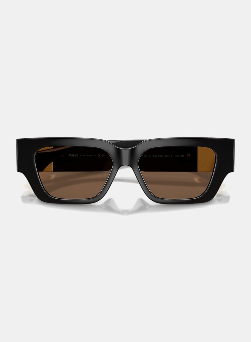 VERSACE Women Women Full Rim Square Sunglasses 0VE4497U 53 - Image 5