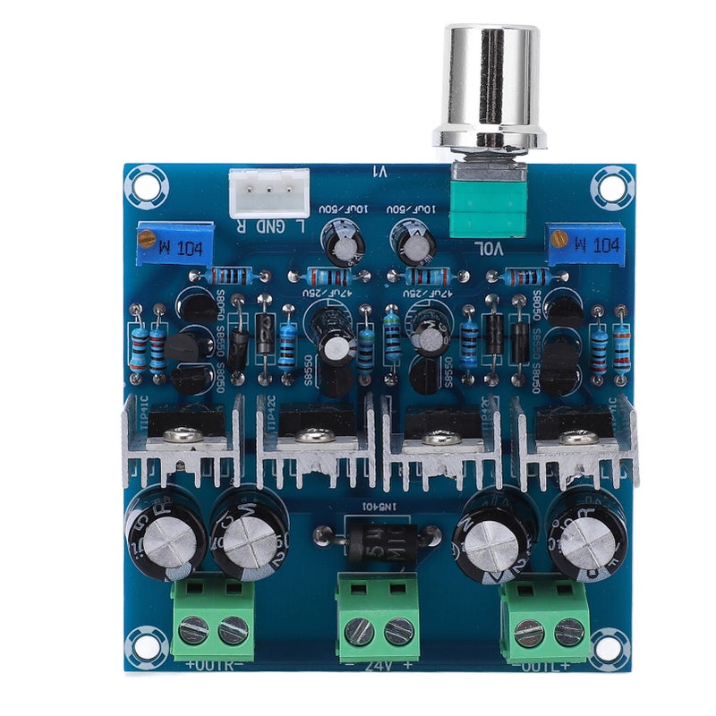 Class A Analog Circuit Power Amplifier Board 2 Channel Audio Amplifier Circuit Module DC24V 2A - Image 1