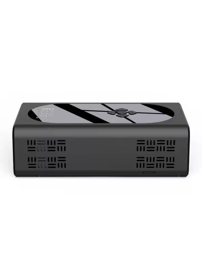 بطارية اشتراك سيارة ومنفاخ هواء متعدد الأستخدامات 12 فولت و واشتراك للبطاريات ومنفاخ هواء للسيكل والإطارات وباور بنك للجوال واضاءة للطوارئ - Image 4