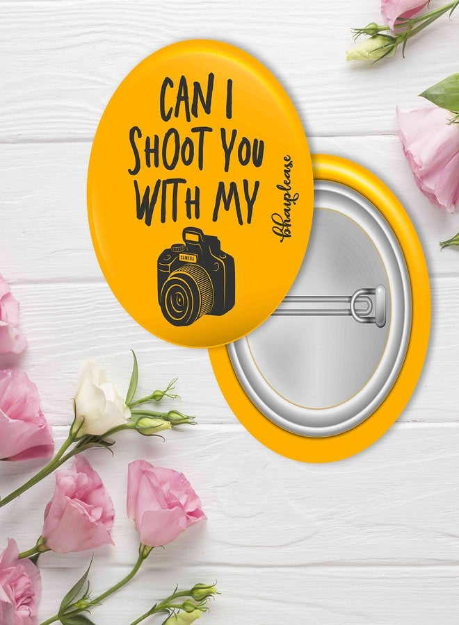 Bhai Please Pin Badge (Pack of 9) You're The (CSS), Awe-sumh, Can I Shoot, Girls Rule World, You are What You Eat, Beauty is an Attitude, Bad Choices, Bear in Cup, Count The Memories - Image 4