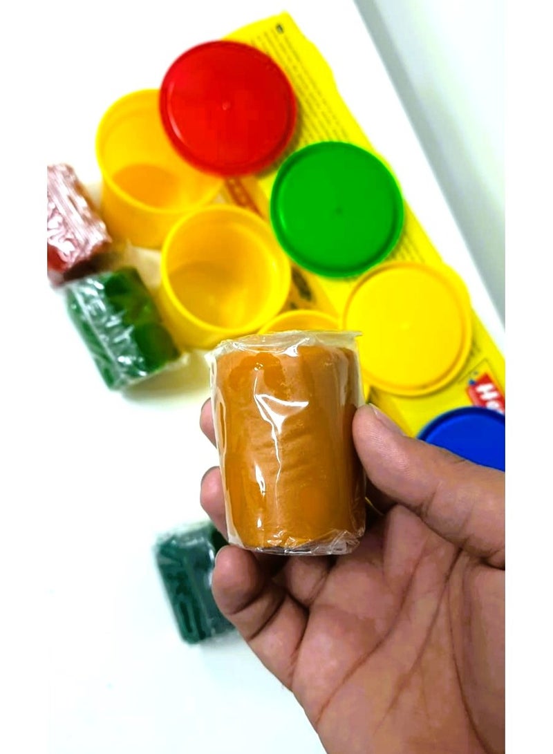 Heroes Dough Educational Toy 4 Color Dough - Image 3