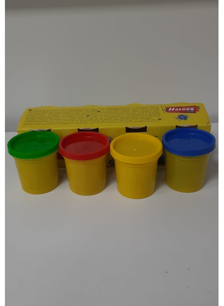 Heroes Dough Educational Toy 4 Color Dough - Image 4
