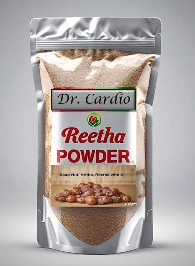 Dr Cardio مُنشّط الشعر العشبي من دكتور كارديو: ريثا، أملا، وشيكاكاي عضوي (100 غرام من كل نوع) - لمعان طبيعي وترطيب خالٍ من المواد الكيميائية - Image 3