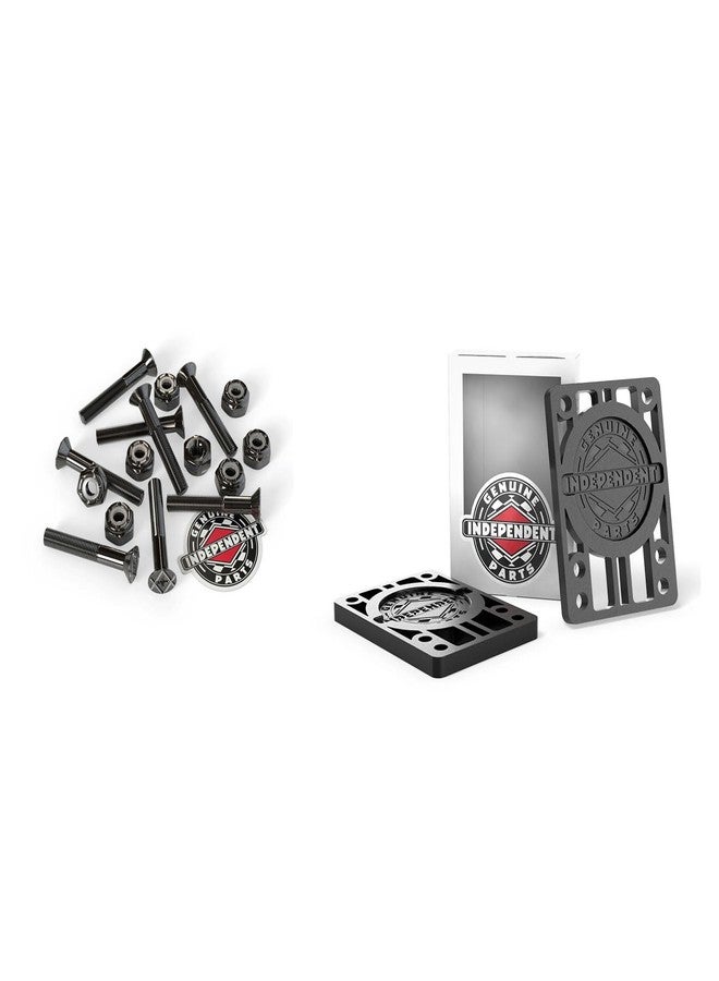 INDEPENDENT Skateboard Truck PHILLIPS 1 1/4" Hardware and 1/4" Riser Pad - Image 1