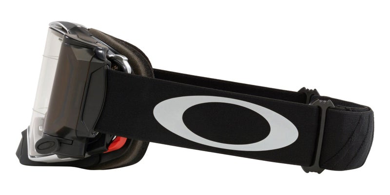 Oakley Airbrake MX Goggles, Tuff Blocks Black Gunmetal w Clear Roll Off - Image 2