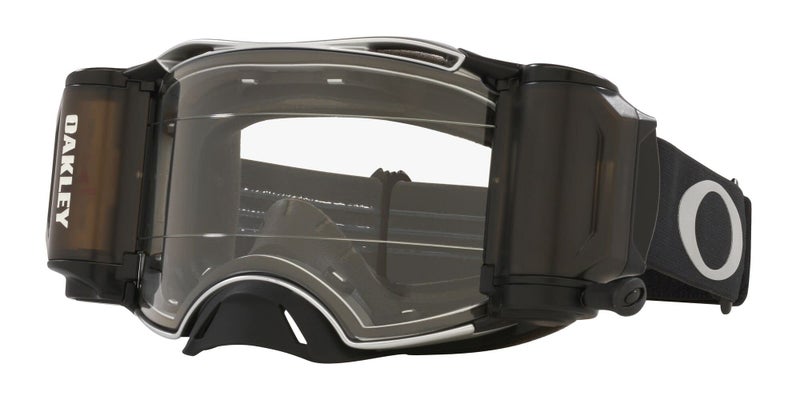 Oakley Airbrake MX Goggles, Tuff Blocks Black Gunmetal w Clear Roll Off - Image 3