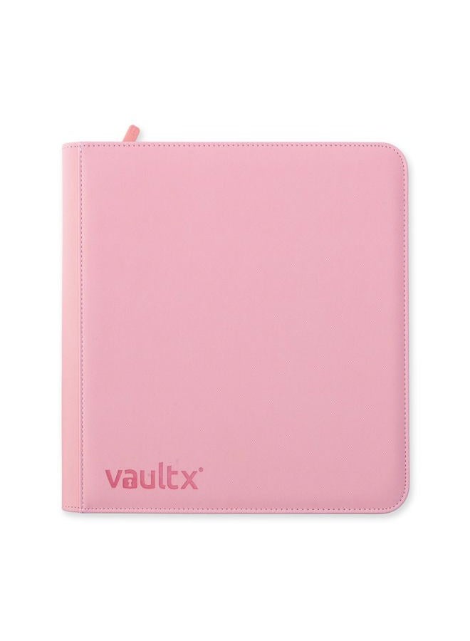 Vault X حافظة إكسو-تيك 12 جيب لبطاقات التداول بسحاب، 480 جيب جانبي - Image 4