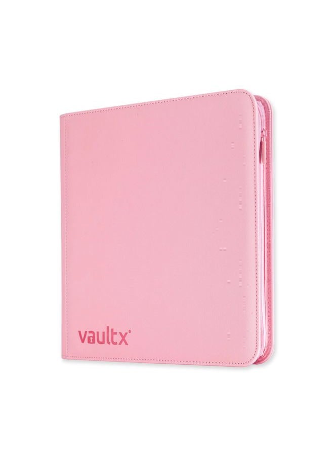 Vault X حافظة إكسو-تيك 12 جيب لبطاقات التداول بسحاب، 480 جيب جانبي - Image 1