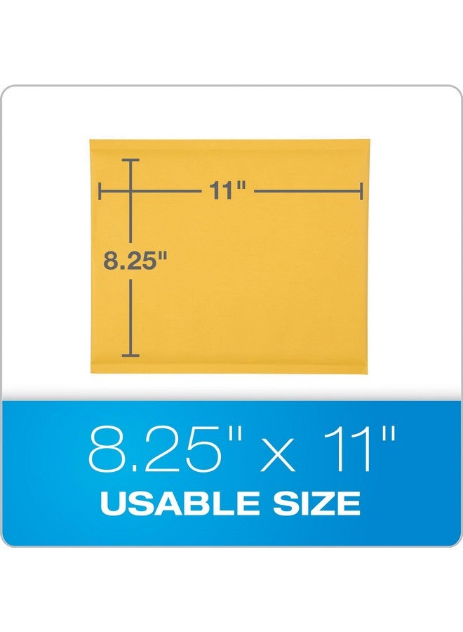 كوالتي بارك مغلفات الفقاعات البريدية مقاس 8.5 × 11 بوصة، مظاريف مبطنة من كرافت، مغلفات شحن بنية متينة، إغلاق ذاتي الختم 25 لكل صندوق (Qua85759) - Image 5
