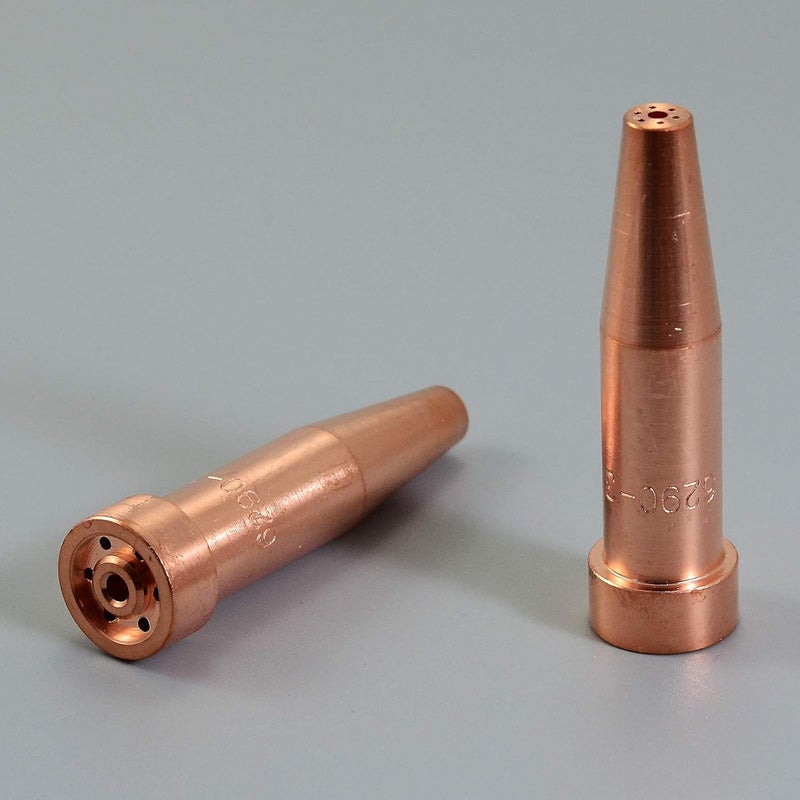 RIVERWELD Acetylene Cutting Tips 6290 Size 3 & 6290-3 for Oxygen Oxy Oxyfuel Cutter Torch Made of Copper Pack of 2 - Image 2