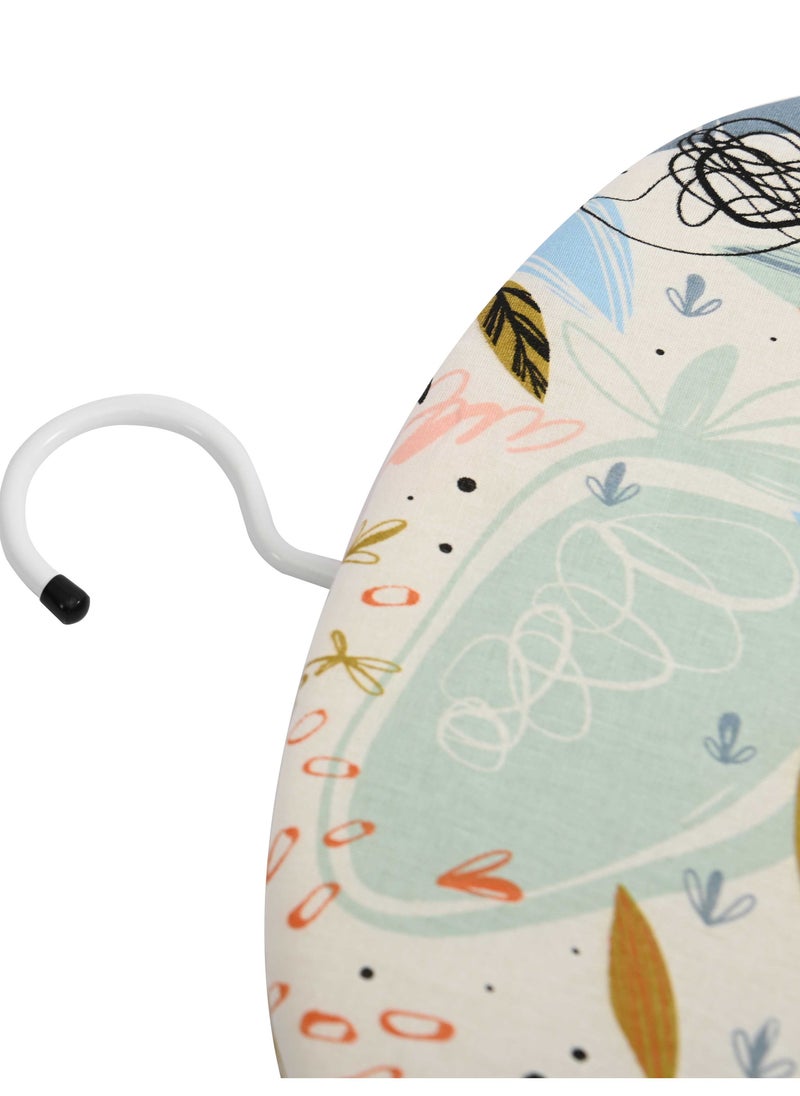 Feelings - Table Top Mesh Ironing Board Multicolour Ironing Table With Iron Holder Foldable And Adjustable 77x31x12cm - Image 1