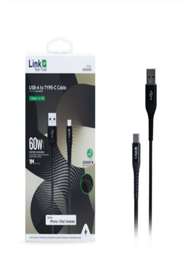 linkup USB-A to Type-C Cable For iphone And Android