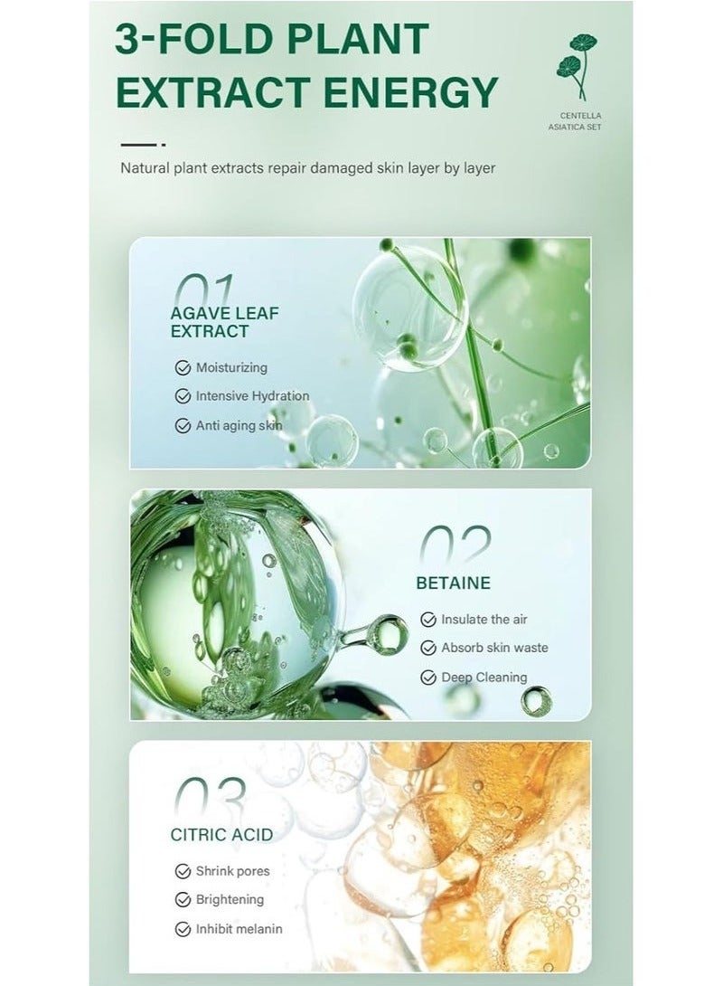 IREV Centella Asiatica Water Emulsion,Face Water Emulsion, Anti-Aging, Boosting Collagen & Hydrating for Women - Image 3