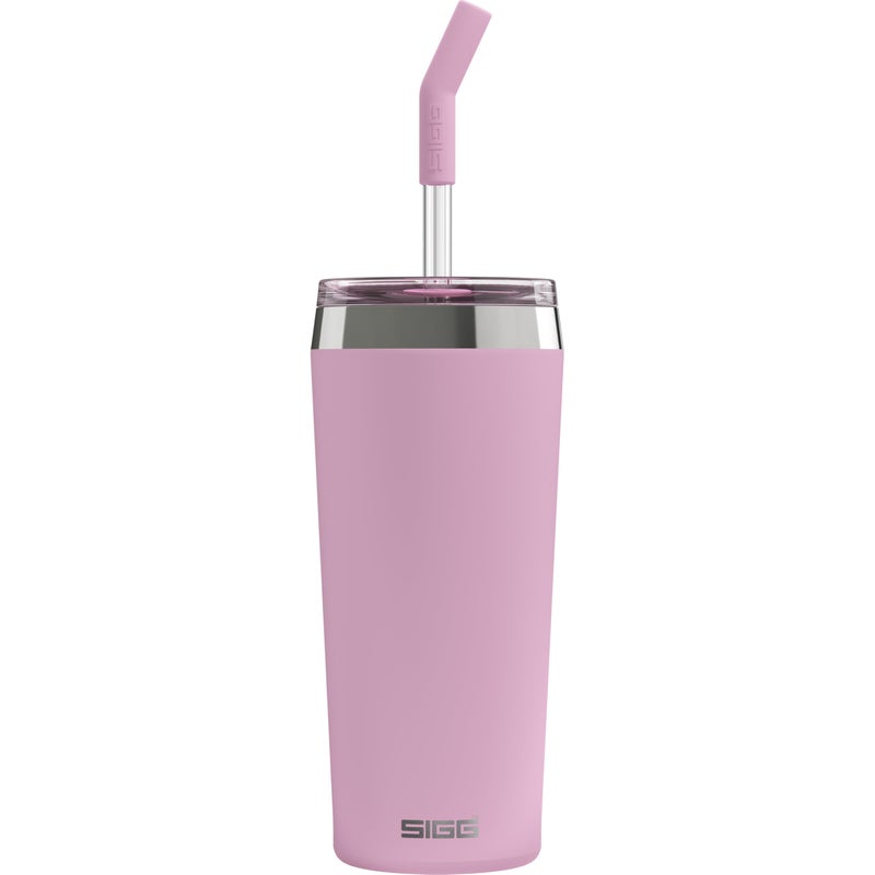 Sigg Insulated Travel Mug Helia Stainless Steel Tumbler with Lid Straw and Cleaning Brush BPA Free 15 Oz 20 Oz - Image 2