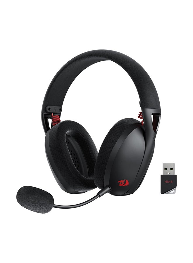 REDRAGON H848 Bluetooth Wireless Gaming Headset - Lightweight - 7.1 Surround Sound - 40MM Drivers - Detachable Microphone - Multi Platforms for PC, PS5/4/3, Switch, Mobile - Image 1