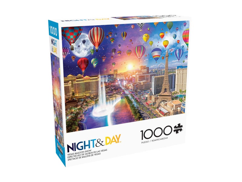 Buffalo Games Lars Stewart Vegas Balloon Show 1000 Piece Jigsaw Puzzle for Adults Challenging Puzzle Perfect for Game Nights Finished Size is 2675 x 1975 - Image 3