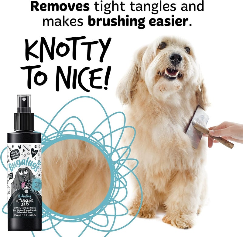 Bugalugs Hydrating Detangling Dog Spray - 200ML - Image 3