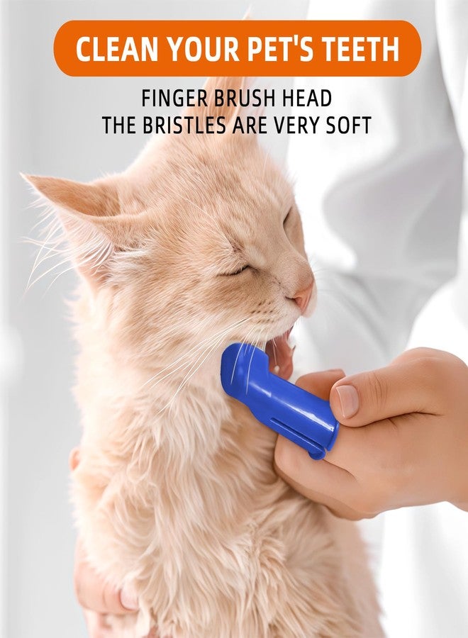 Histotree 20Pcs Dog Finger Toothbrush with Soft Nylon Bristles Dog Toothbrush Finger Dog Teeth Cleaning Tool Pet Dental Care Toothbrush for Puppies Dogs Kittens Cats - Image 3