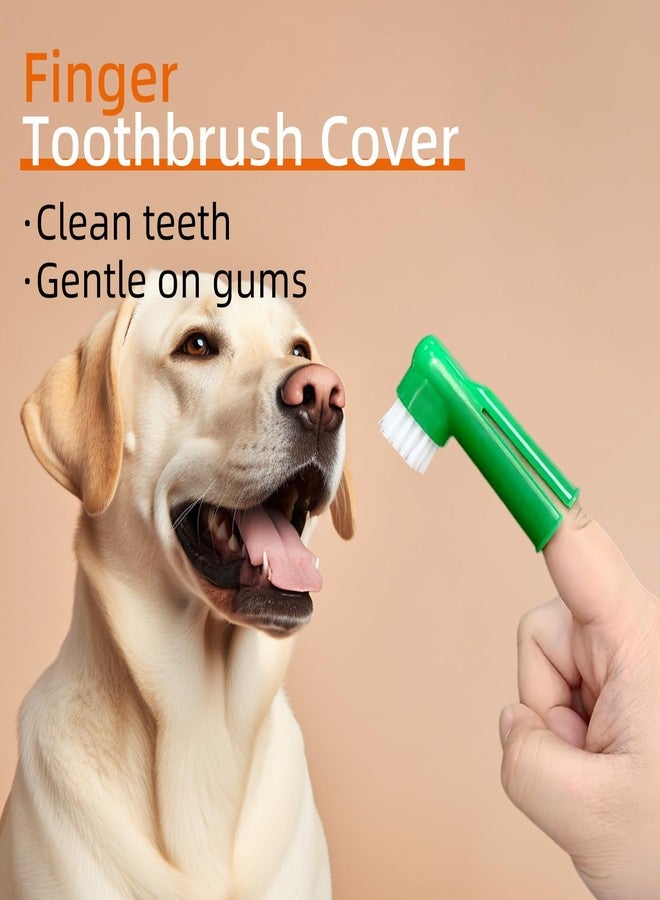 Histotree 20Pcs Dog Finger Toothbrush with Soft Nylon Bristles Dog Toothbrush Finger Dog Teeth Cleaning Tool Pet Dental Care Toothbrush for Puppies Dogs Kittens Cats - Image 4