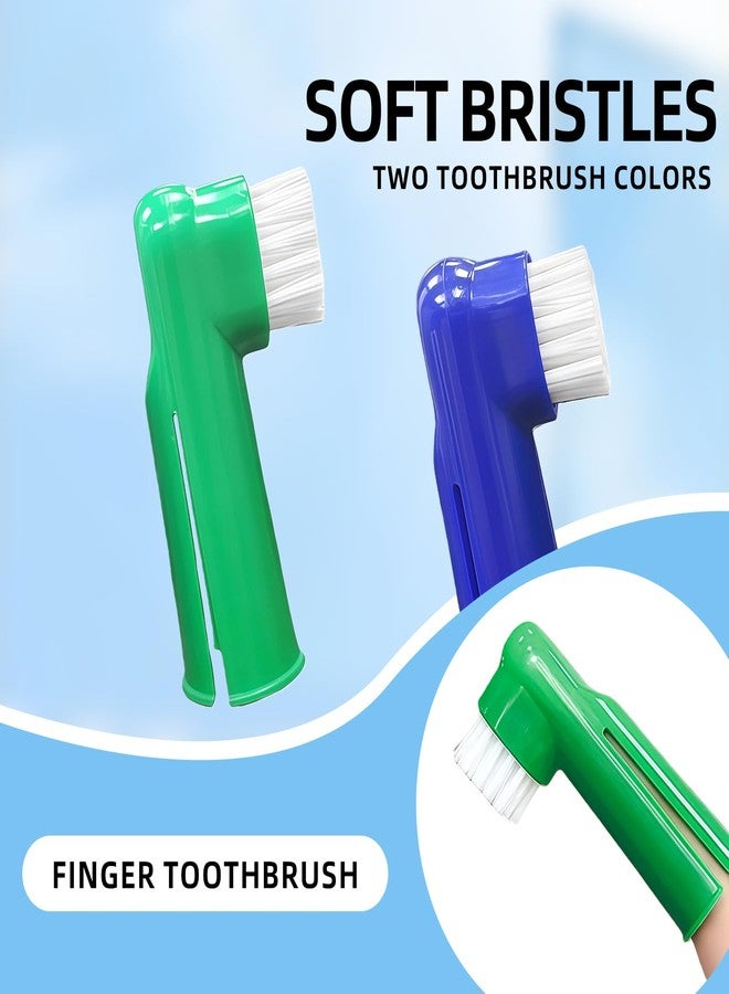 Histotree 20Pcs Dog Finger Toothbrush with Soft Nylon Bristles Dog Toothbrush Finger Dog Teeth Cleaning Tool Pet Dental Care Toothbrush for Puppies Dogs Kittens Cats - Image 2