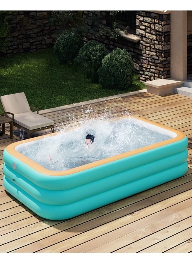 NKX Inflatable 3 Layer Swimming Pool 150 CM  - Image 5
