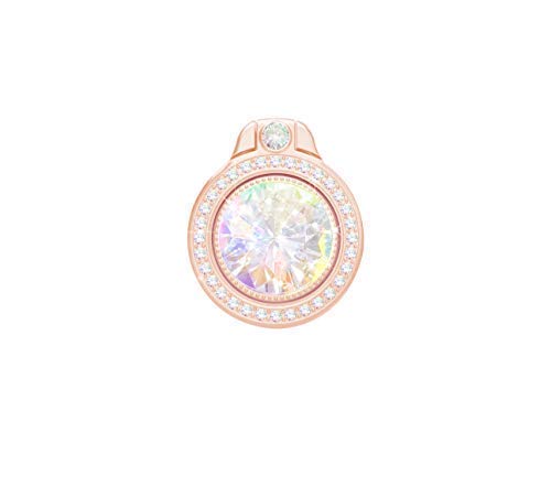 lenoup Glitter Bling Bling Phone Ring Holder, Sparkle Phone Ring Artificial Diamond Stand, Rhinestone Cell Phone Finger Ring for Phones,Pad(Rose Gold) - Image 1