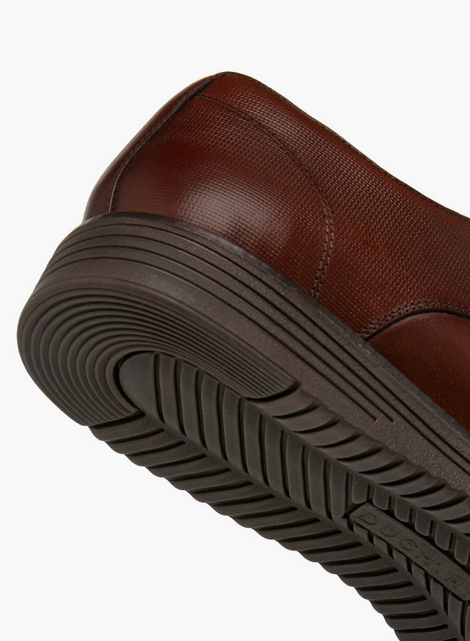 دوتشيني أحذية ديربي رجالية برباط بلون سادة - Image 5