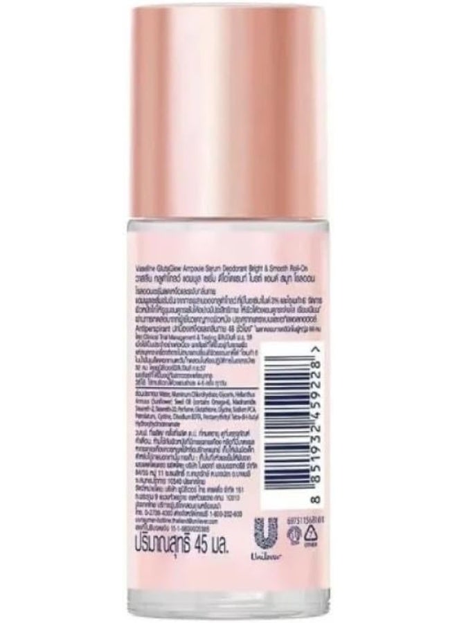 Vaseline GlutaGlow Bright & Smooth Ampoule Serum Deodorant 45ml – Niacinamide Infused Underarm Care & Long-Lasting Freshness - Image 5