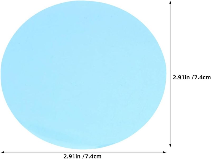 25pcs Peel-and-Stick Dimming Diffuser Film 74cm, Ambient Light Gel Stickers, Filters for LED Ceiling Spotlight & Studio Video Light Blue - Image 2