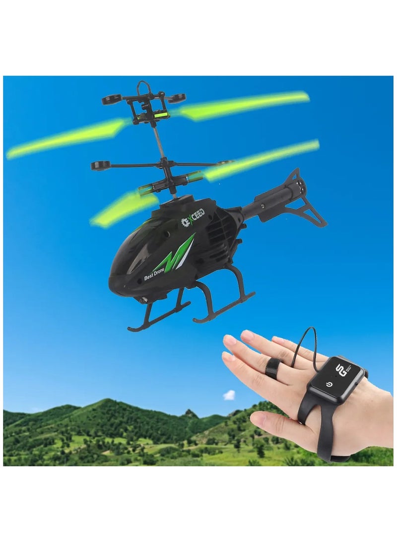 Exceed Flying Helicopter With Remote Control Watch Gesture Sensor Control for Kids - Image 1