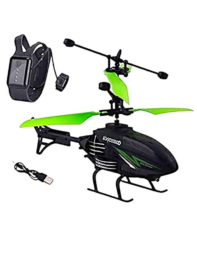 Exceed Flying Helicopter With Remote Control Watch Gesture Sensor Control for Kids - Image 2