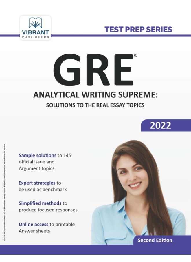 GRE Analytical Writing Supreme: Solutions to the Real Essay Topics  - Image 1