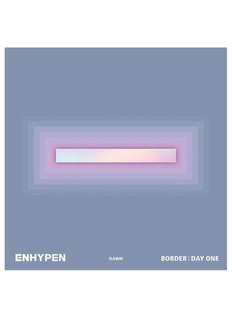 Enhypen 1st Mini Album Border Day One Dawn Version K Pop CD with Booklet Photocard Postcard and Bookmark