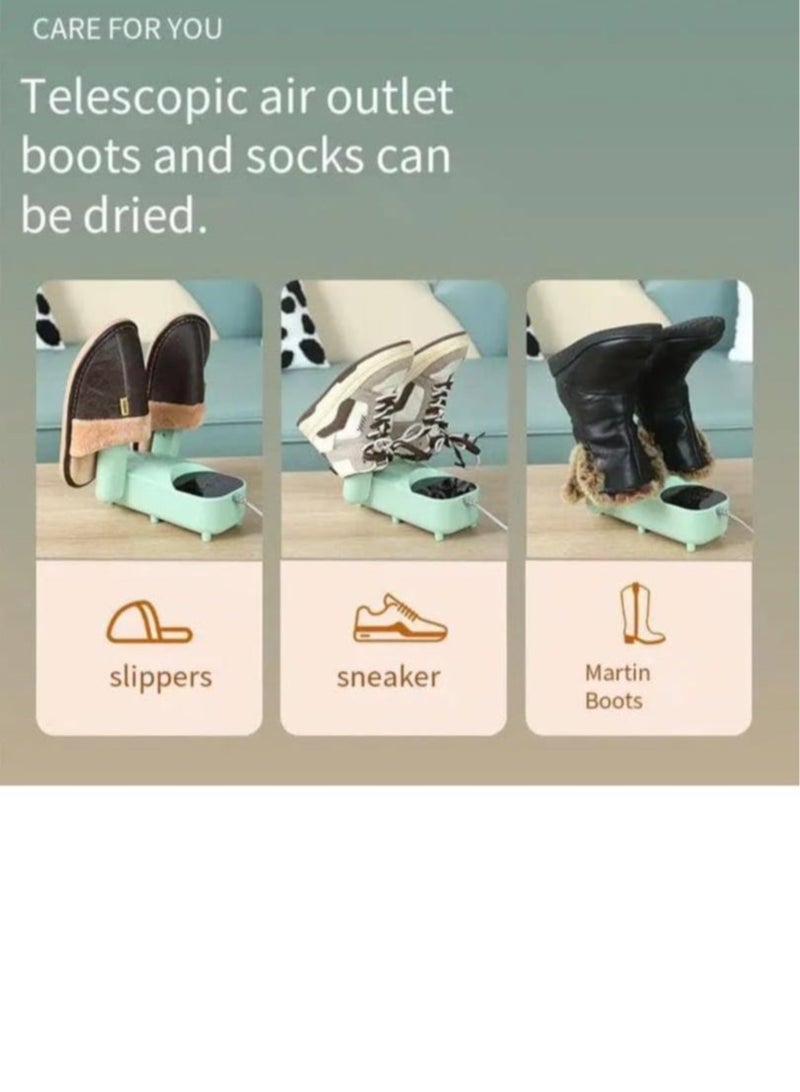 JAJEEK Electric Shoe Dryer Machine – Smart Constant Fast Dryer, Odor Protector & Dehumidifier, 220V Shoe Dryer Heater for Shoes, Boots & Footwear, Deodorant & Moisture Removal - Image 2