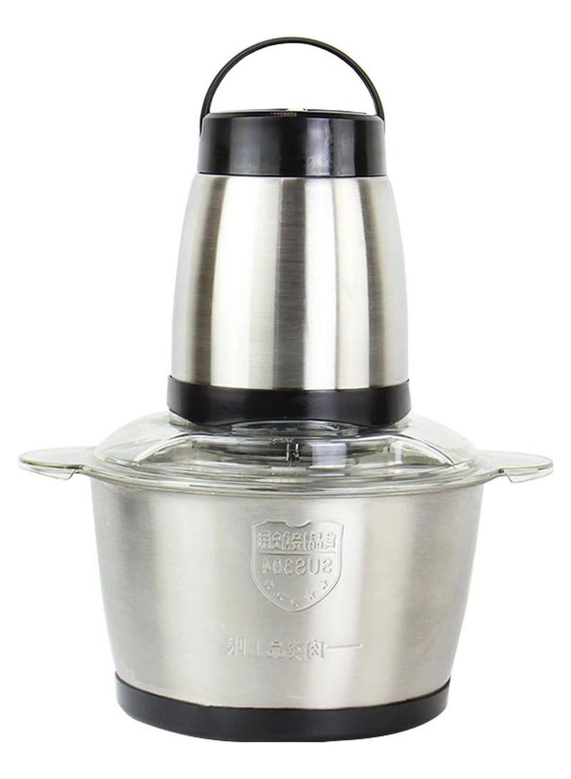 DubaiGallery Cooking Food Chopper And Automatic Multifunction Meat Mincer And Food Processor Machine 3L And Stainless Steel Electric Grinder, Blender, Mixer, Chopper - Image 1