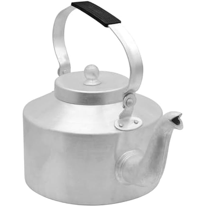 RAJ Aluminium Kettle 3 Liter  Silver Dak018 Stovetop Tea Kettle  Coffee Kettle  Tea Pot Coffee Pot - Image 2