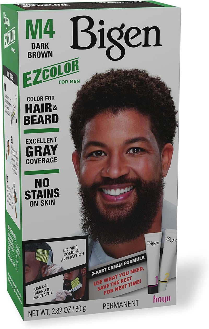 Bigen M4 EZ Color for Men - Dark Brown 3 Pack - Image 4