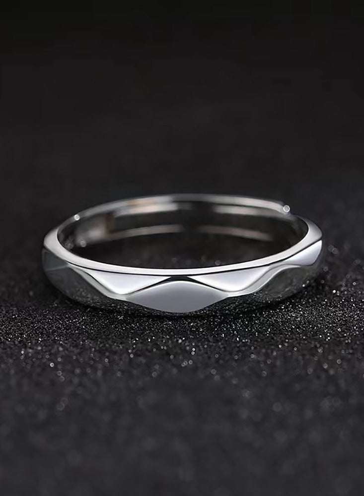 GUSGU 5pcs Open Adjustable Rings Set Unisex Stacking Ring Stackable for Women Men Girls Boys - Image 3