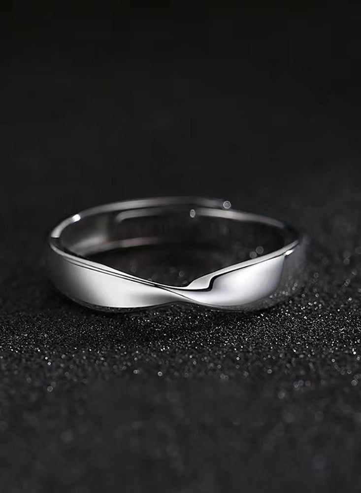 GUSGU 5pcs Open Adjustable Rings Set Unisex Stacking Ring Stackable for Women Men Girls Boys - Image 2