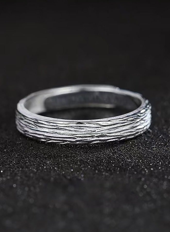 GUSGU 5pcs Open Adjustable Rings Set Unisex Stacking Ring Stackable for Women Men Girls Boys - Image 5