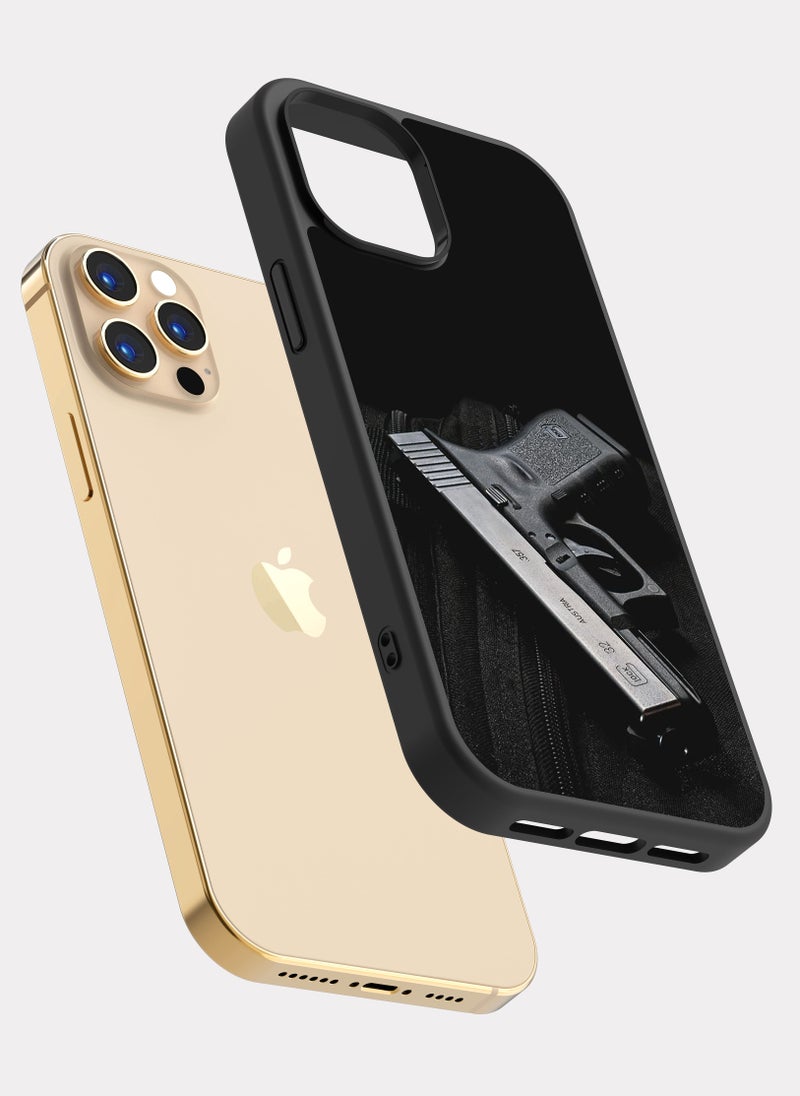 PXLAAT iPhone 12 Pro case cover Glock - Image 2