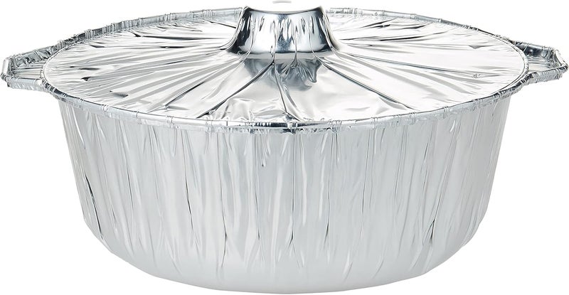 Soft n Cool , Hotpack - 5 Pieces Aluminium Pot With Hood 34 Centimetre, Sliver, Hsmapot34 - Image 3