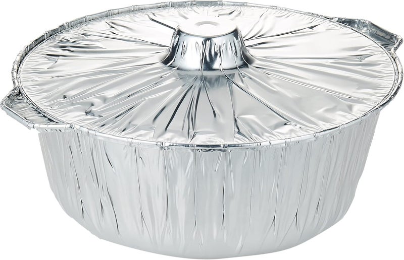 Soft n Cool , Hotpack - 5 Pieces Aluminium Pot With Hood 34 Centimetre, Sliver, Hsmapot34 - Image 2
